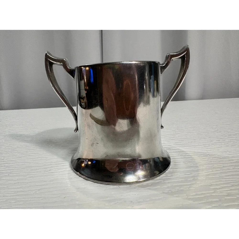 Armor Silver Co EPCA Silver Plated Sugar Bowl Trophy Cup Vintage S0072